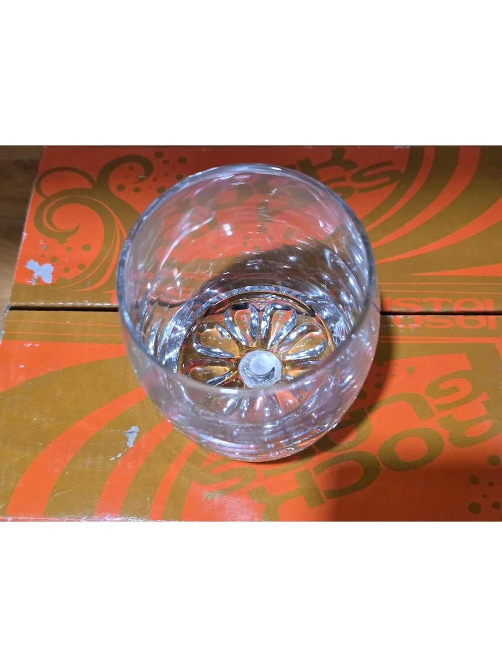 Vtg 1970s Sarica Heavy Duty Rock Glass Tumblers New Old Stock Box of 6 Multi-Qty